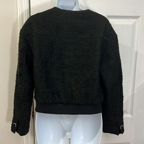 NWT Truth tweed bomber jacket size 6p - Picture 4 of 9